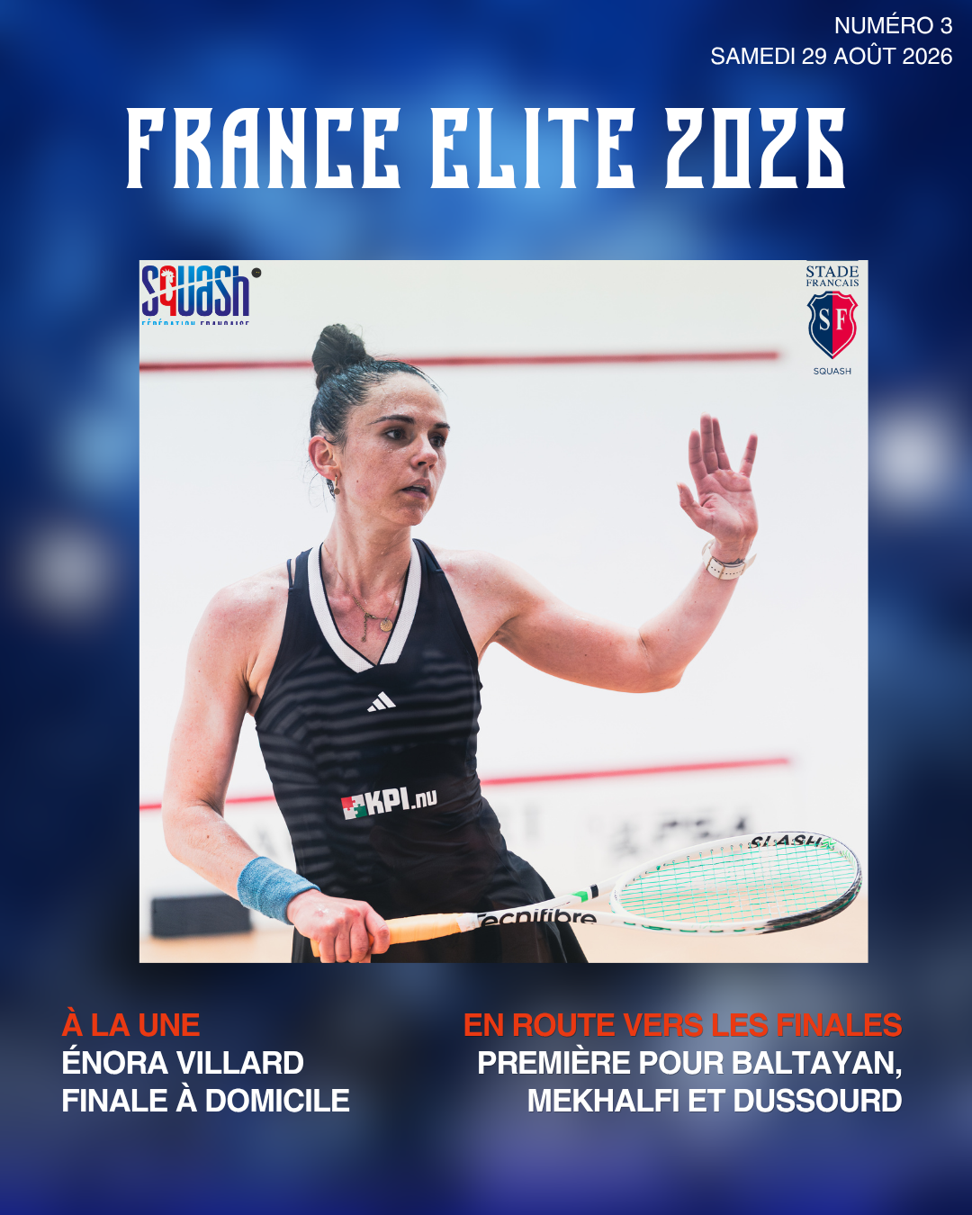 CHAMPIONNAT DE FRANCE ÉLITE : ÉNORA VILLARD, FINALE À DOMICILE